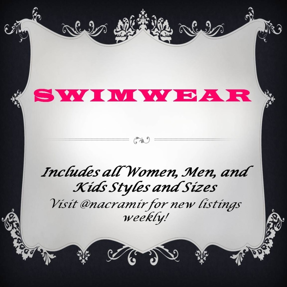 Swimwear Sign - Picture 1 of 1